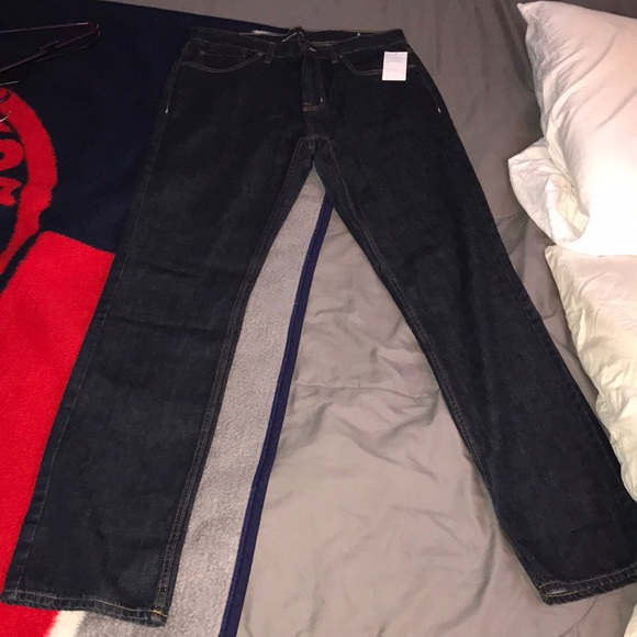 old navy straight rigid jeans